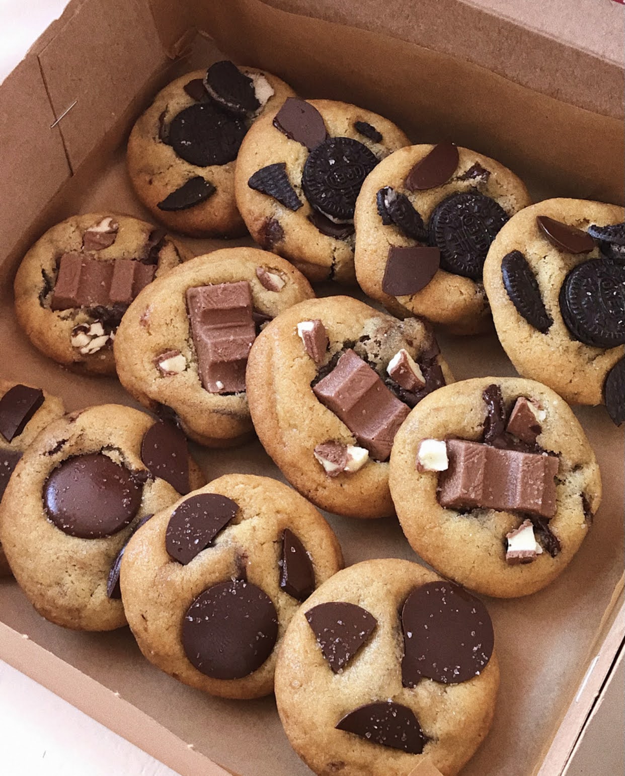 12 Mini Cookies | Oreo, Kinder & Chocolate